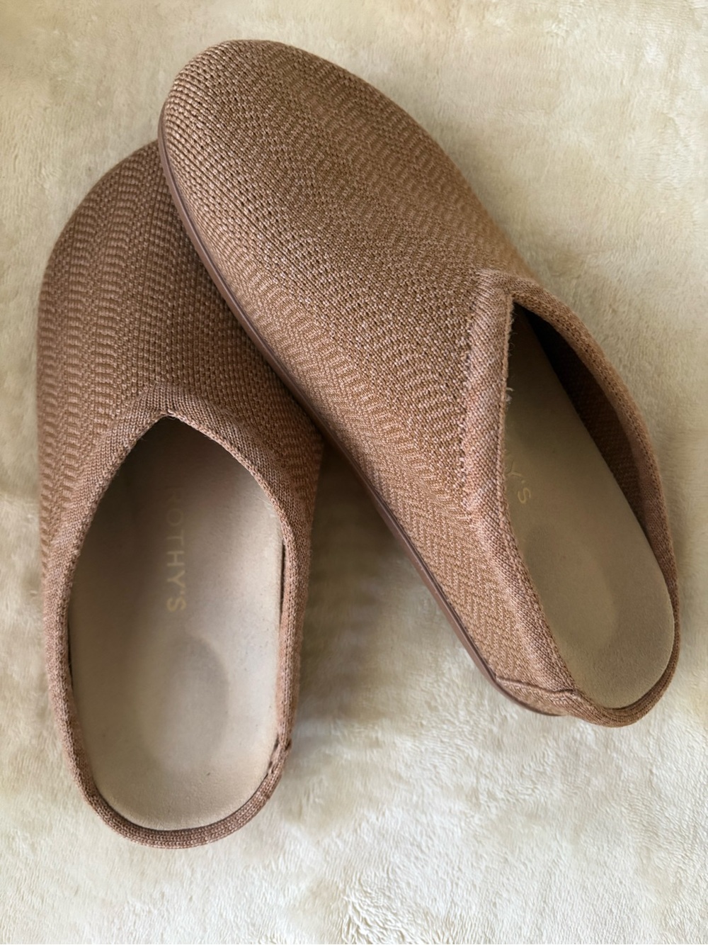 Rothy’s Teak Herringbone Casual Clogs🔥Size 8